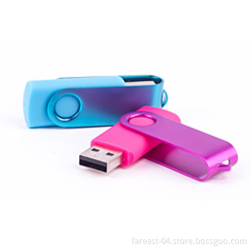 Metal Plastic Swivel USB Flash Drive USB Pen Drive